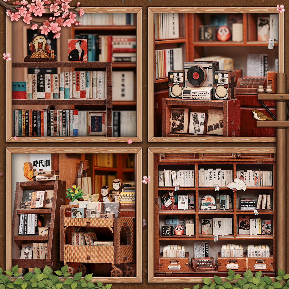 Antique bookery of Kyoto | CUTEBEE DIY Miniature House