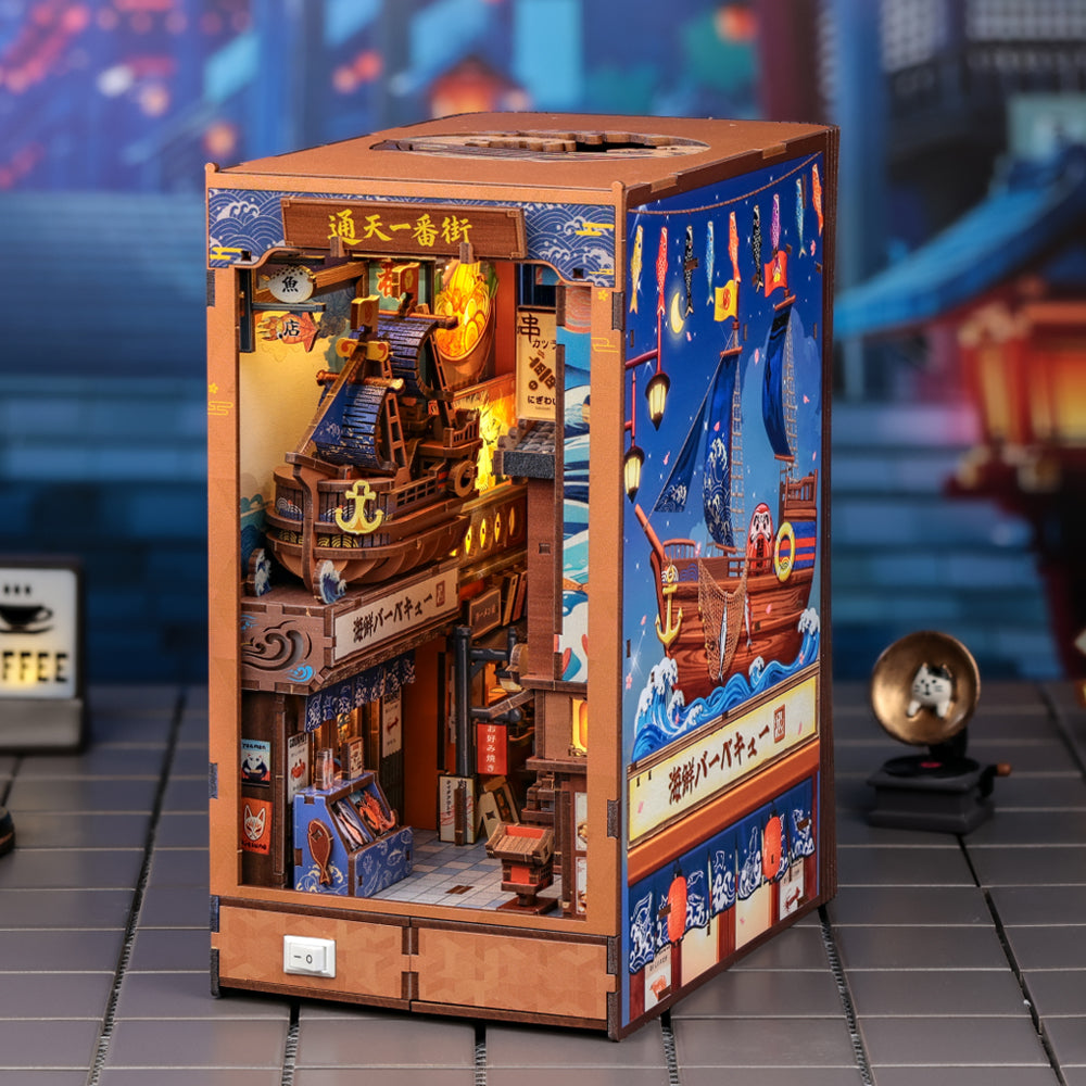 Tsutenkaku Ichiban Street | CUTEBEE DIY Book Nook Kit