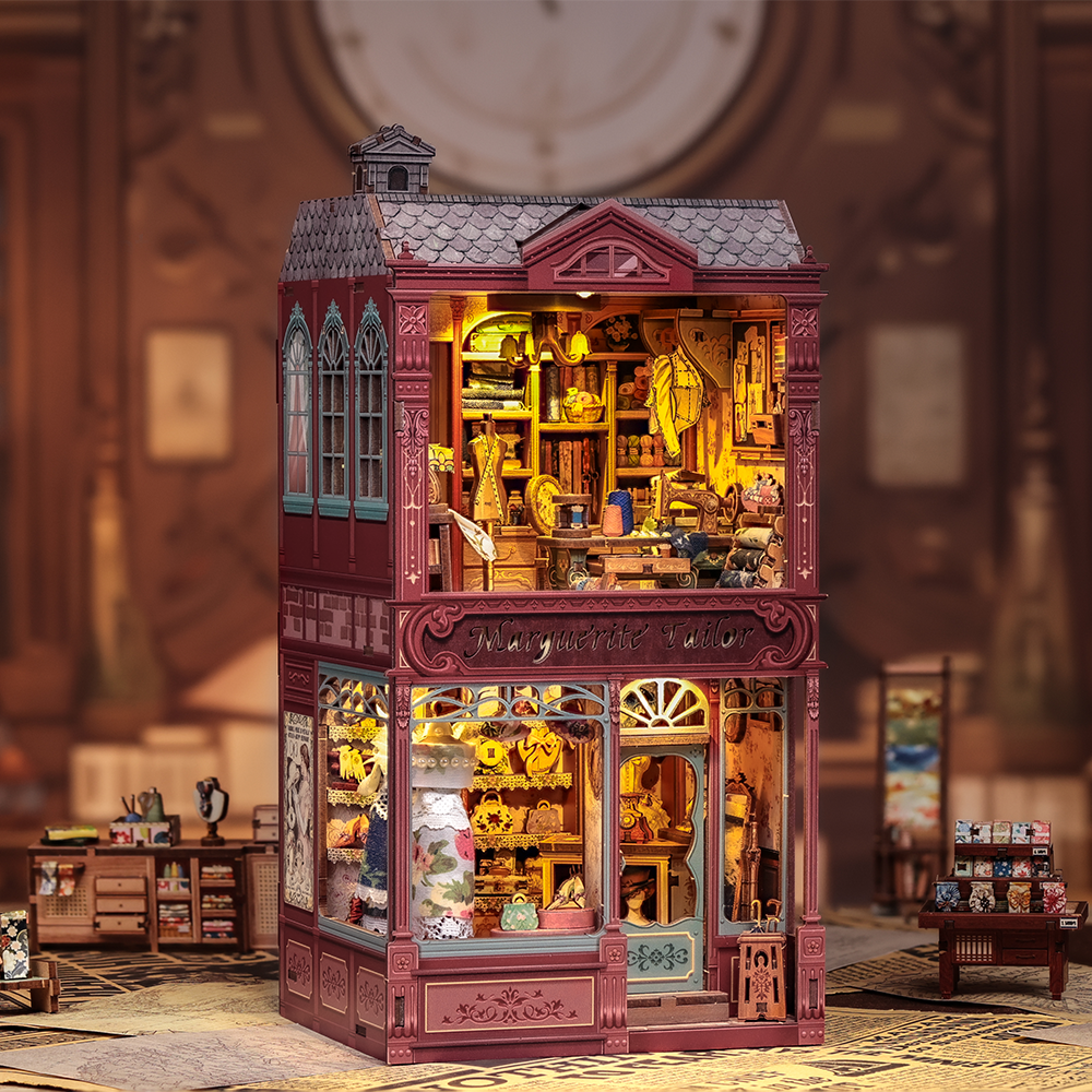 Marguerite Tailor | CUTEBEE DIY Book Nook Kit