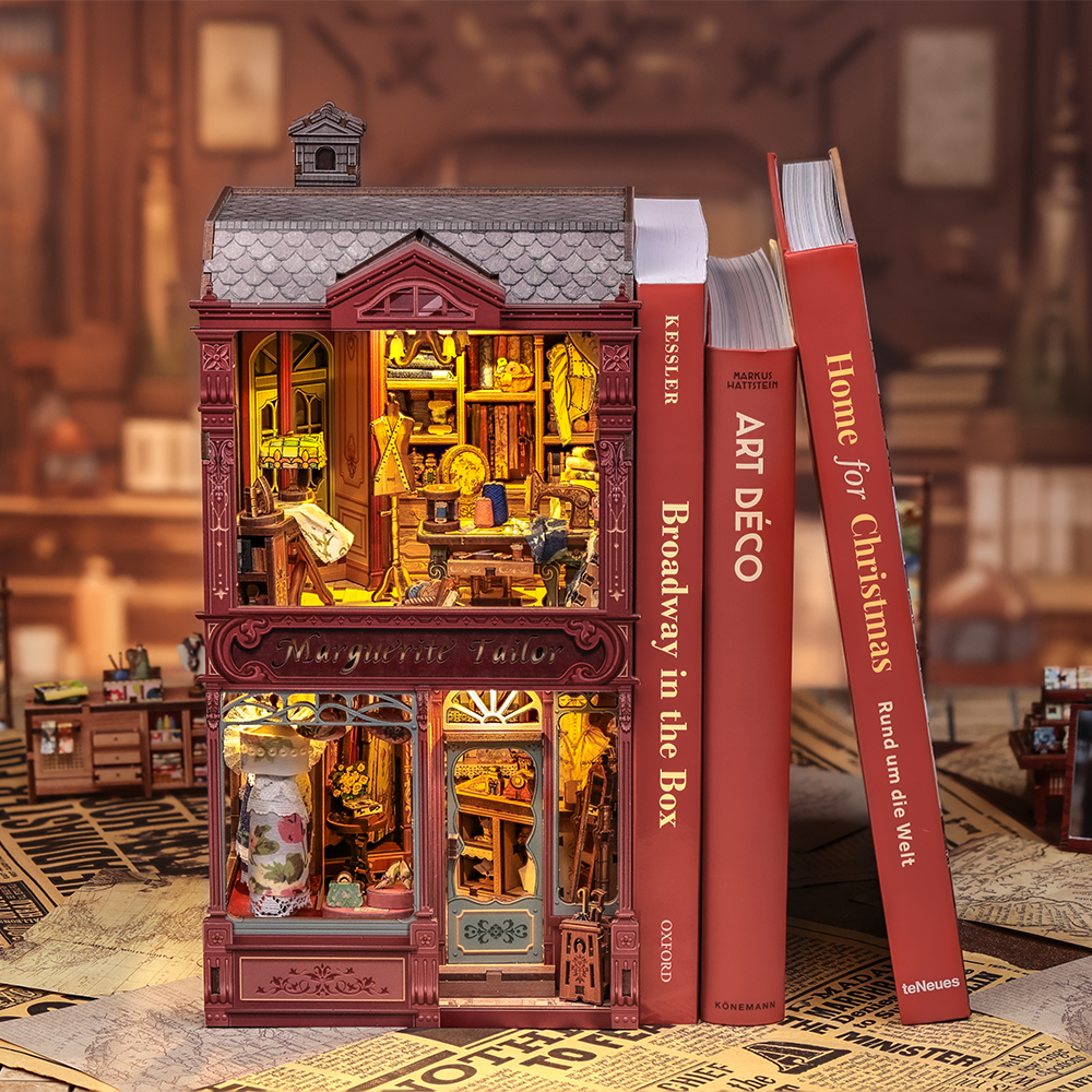 Marguerite Tailor | CUTEBEE DIY Book Nook Kit
