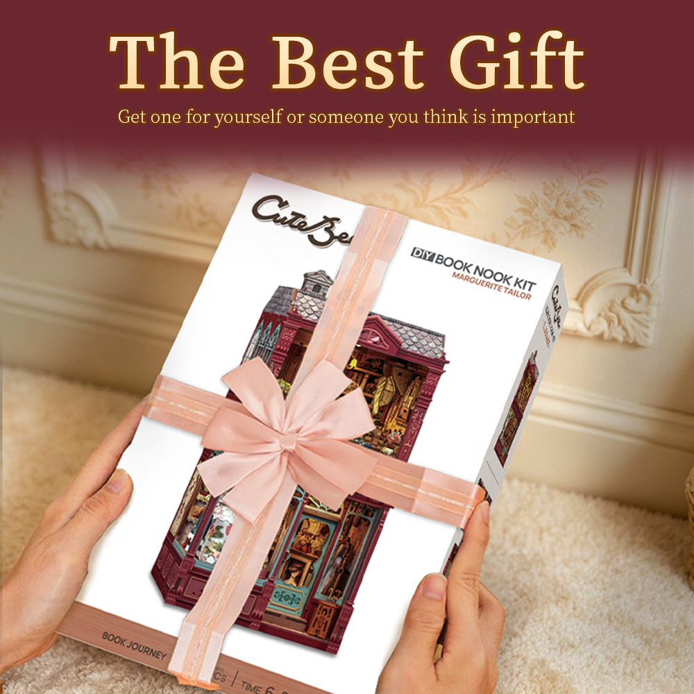 Marguerite Tailor | CUTEBEE DIY Book Nook Kit