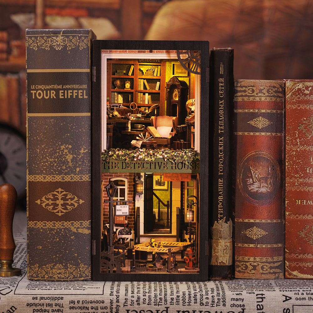 Rose Detective Agency | CUTEBEE DIY Book Nook Kit