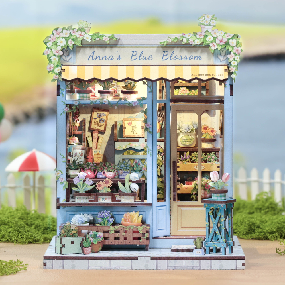 Anna's Blue Blossom | CUTEBEE DIY Miniature House