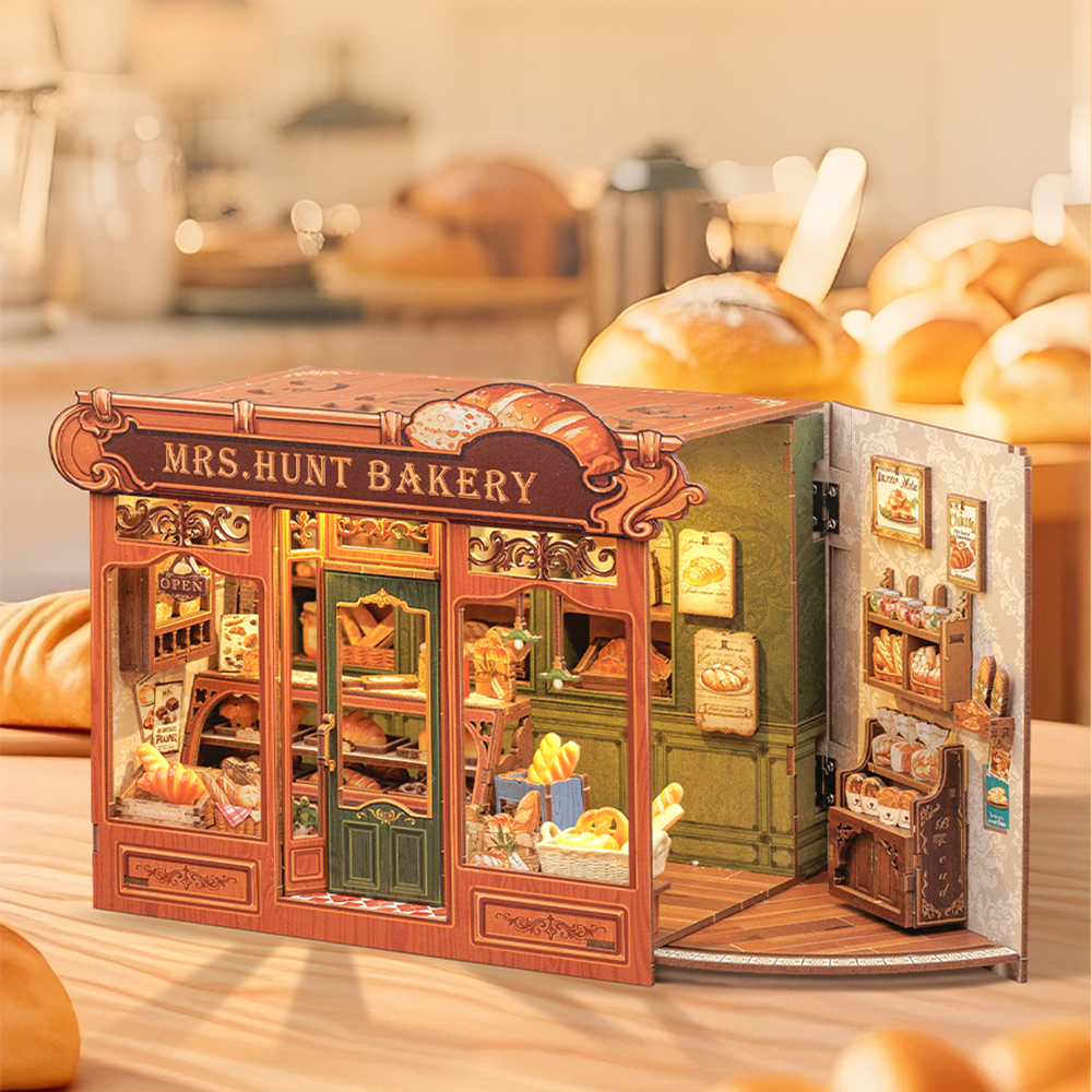 MRS.HUNT BAKERY |CUTEBEE DIY Dollhouse Kit