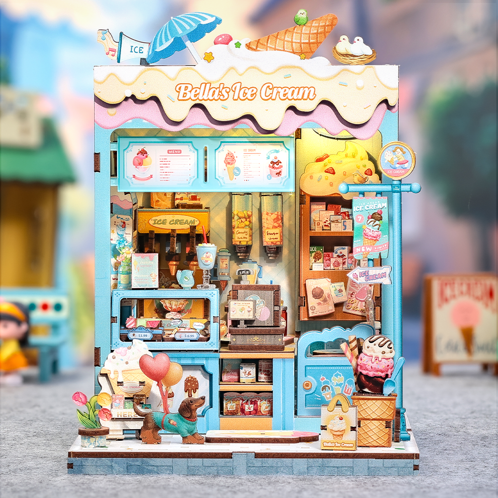 Bella's Ice Cream | CUTEBEE DIY Miniature House
