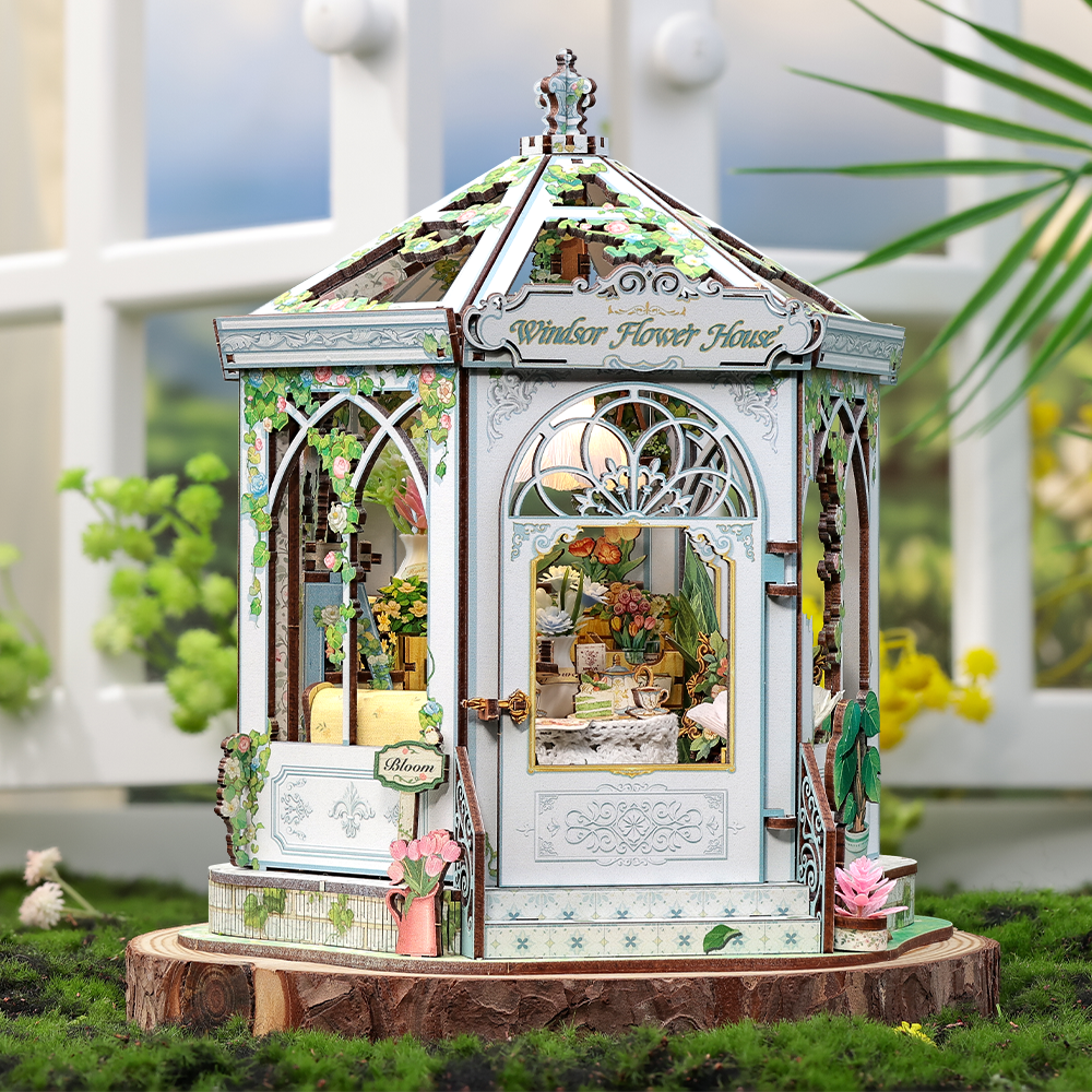 Windsor Flower House | CUTEBEE DIY Miniature House