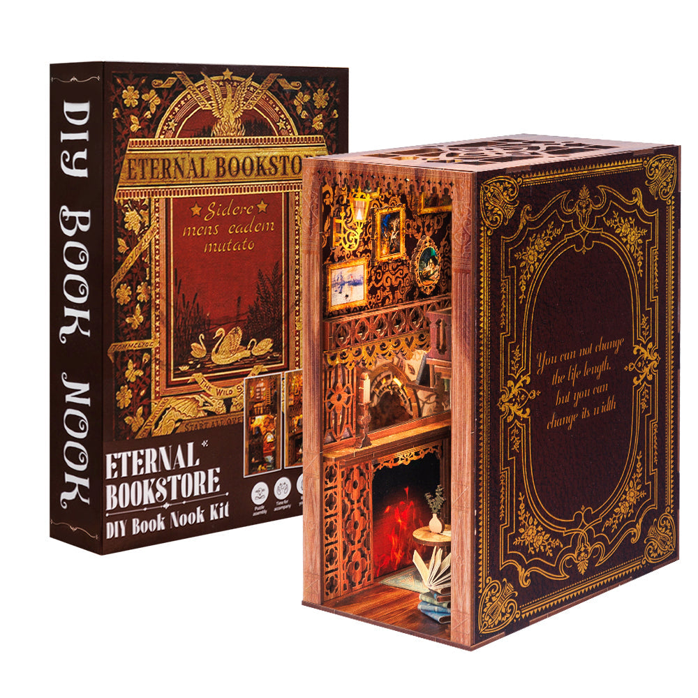 Eternal Bookstore | CUTEBEE DIY Book Nook Kit