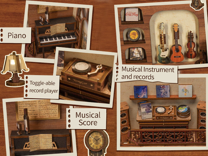 The Secret Rhythm | CUTEBEE DIY Book Nook Kit