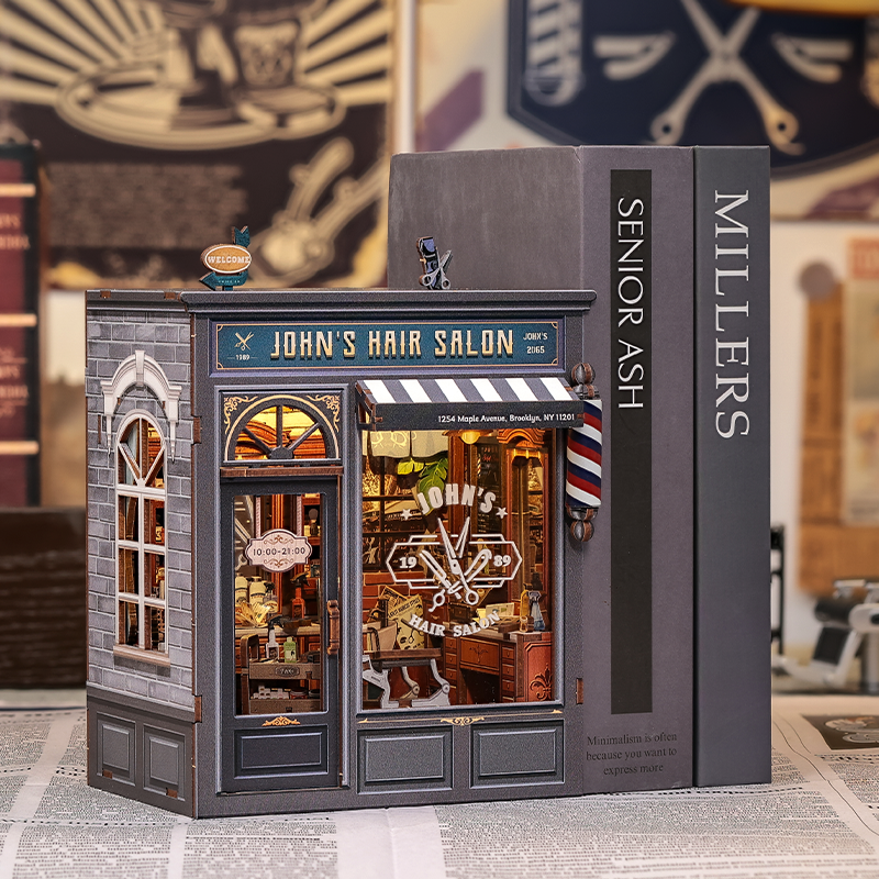 John's Hair Salon | CUTEBEE DIY Miniature House