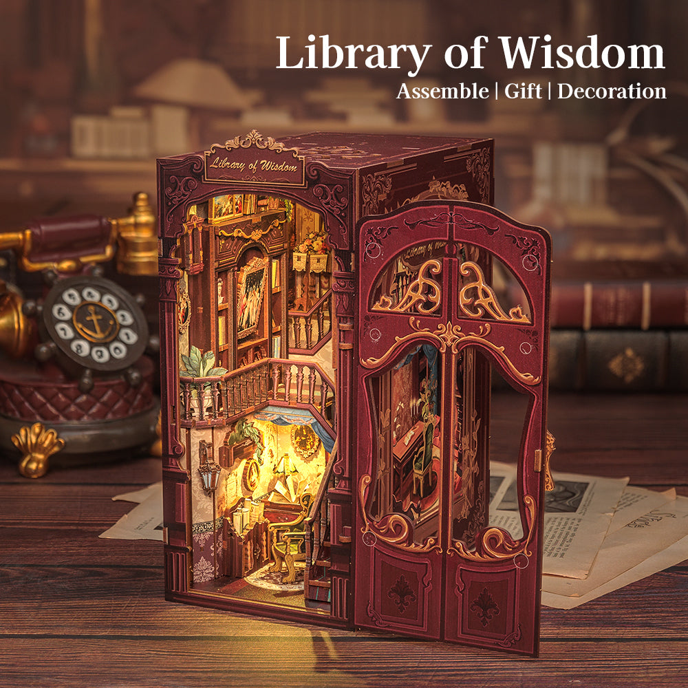 Library of Wisdom | CUTEBEE DIY Book Nook Kit