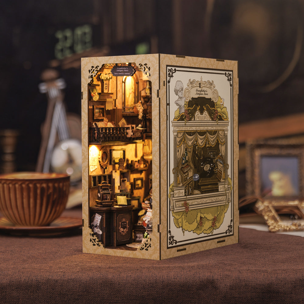 Grandfather’s Antique Store | CUTEBEE DIY Book Nook Kit