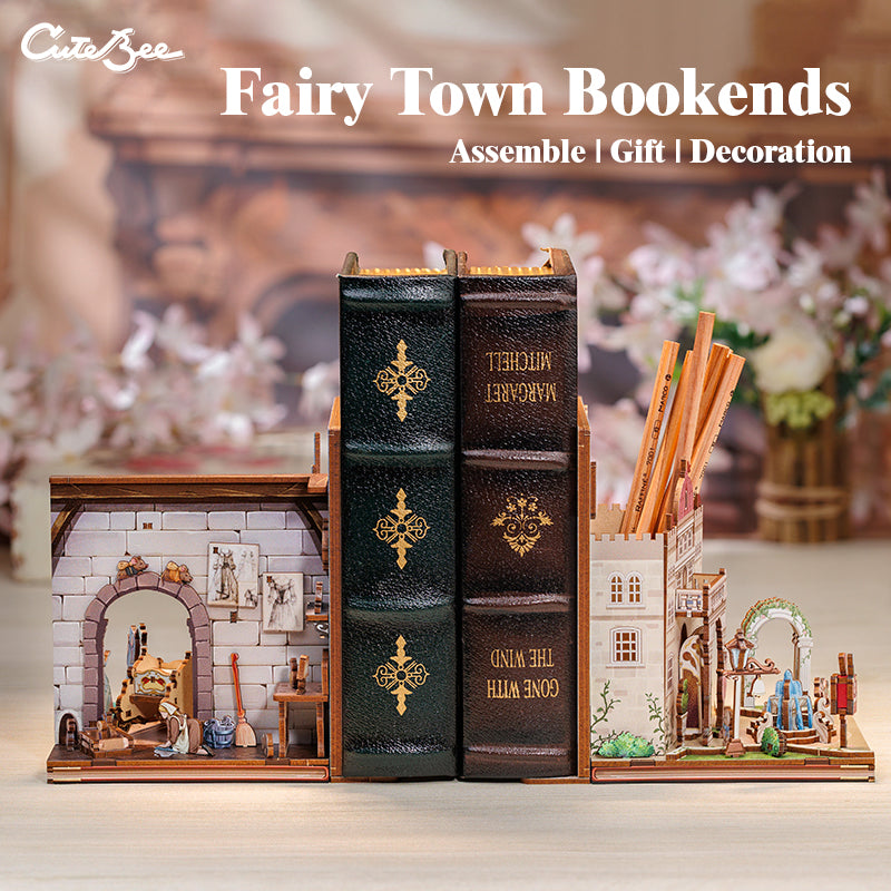 Fairy Town | CUTEBEE DIY Bookends Kit