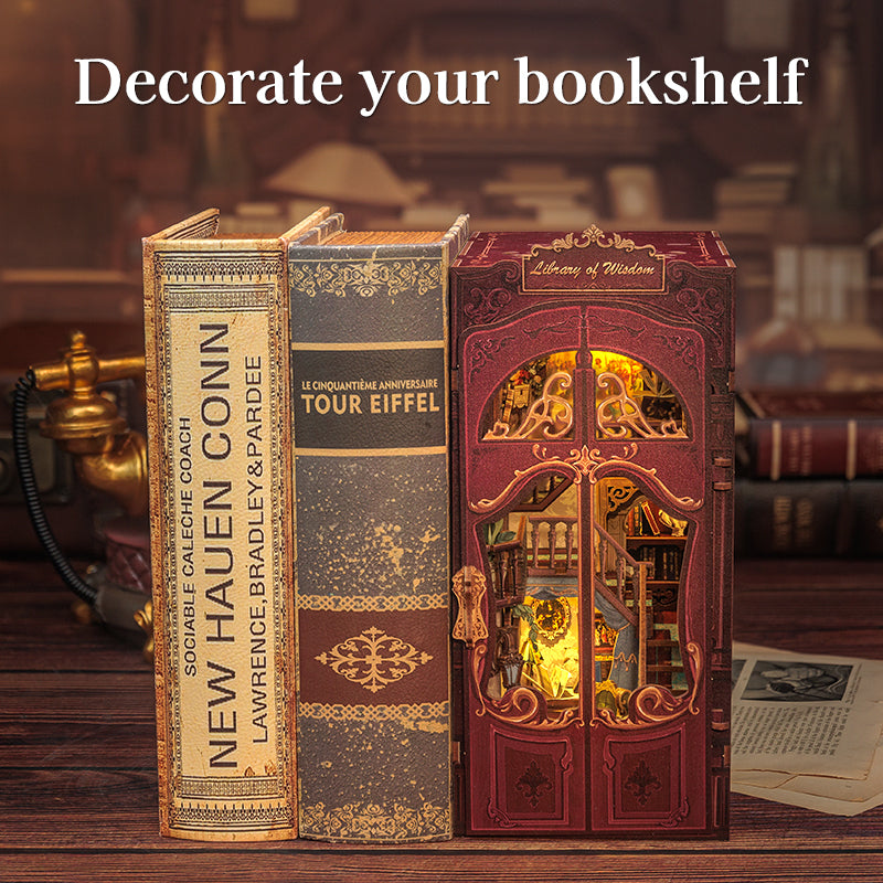 Library of Wisdom | CUTEBEE DIY Book Nook Kit