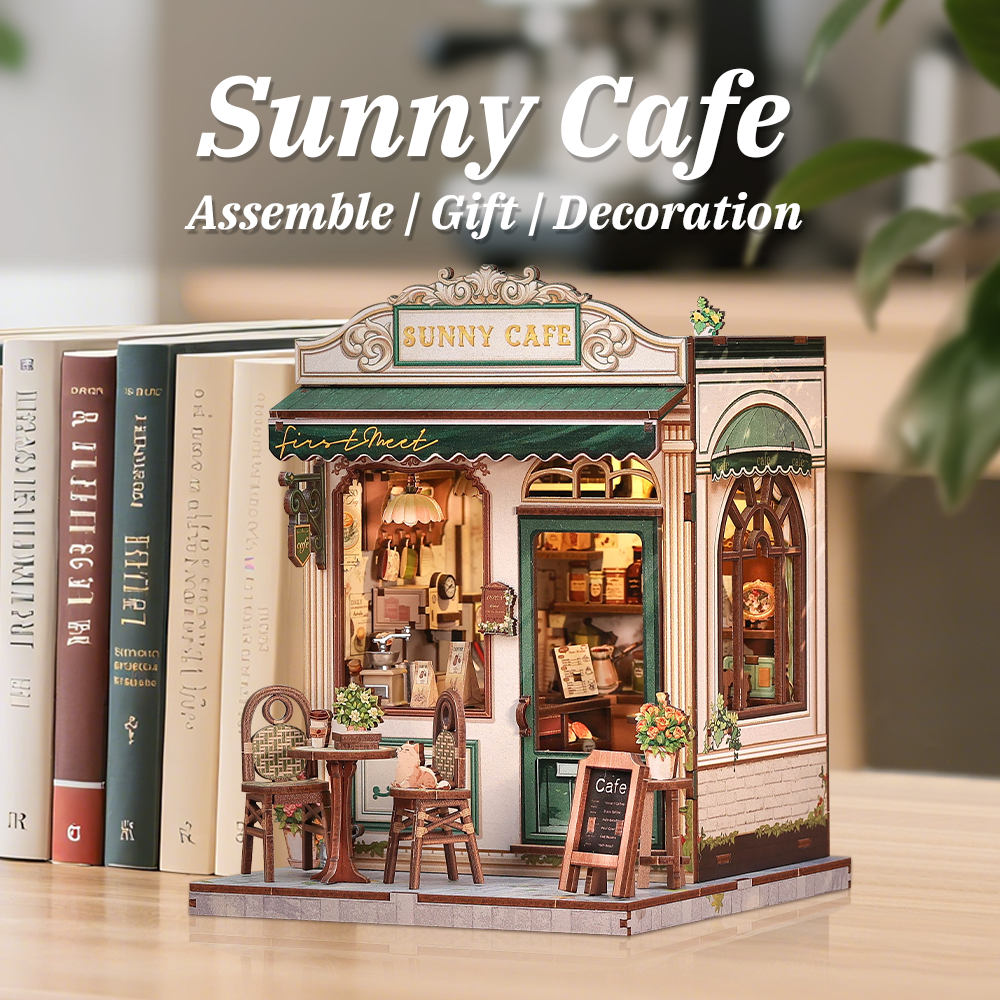 Sunny Cafe | CUTEBEE DIY Miniature House