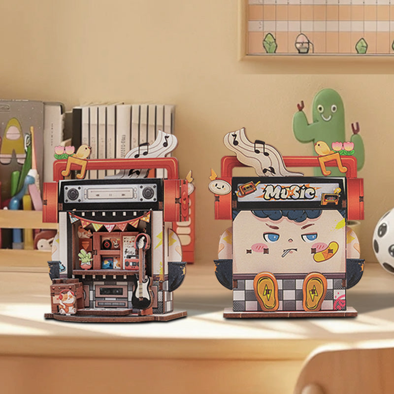 TaleBox Corner-Record Store | CUTEBEE Mini Store Series