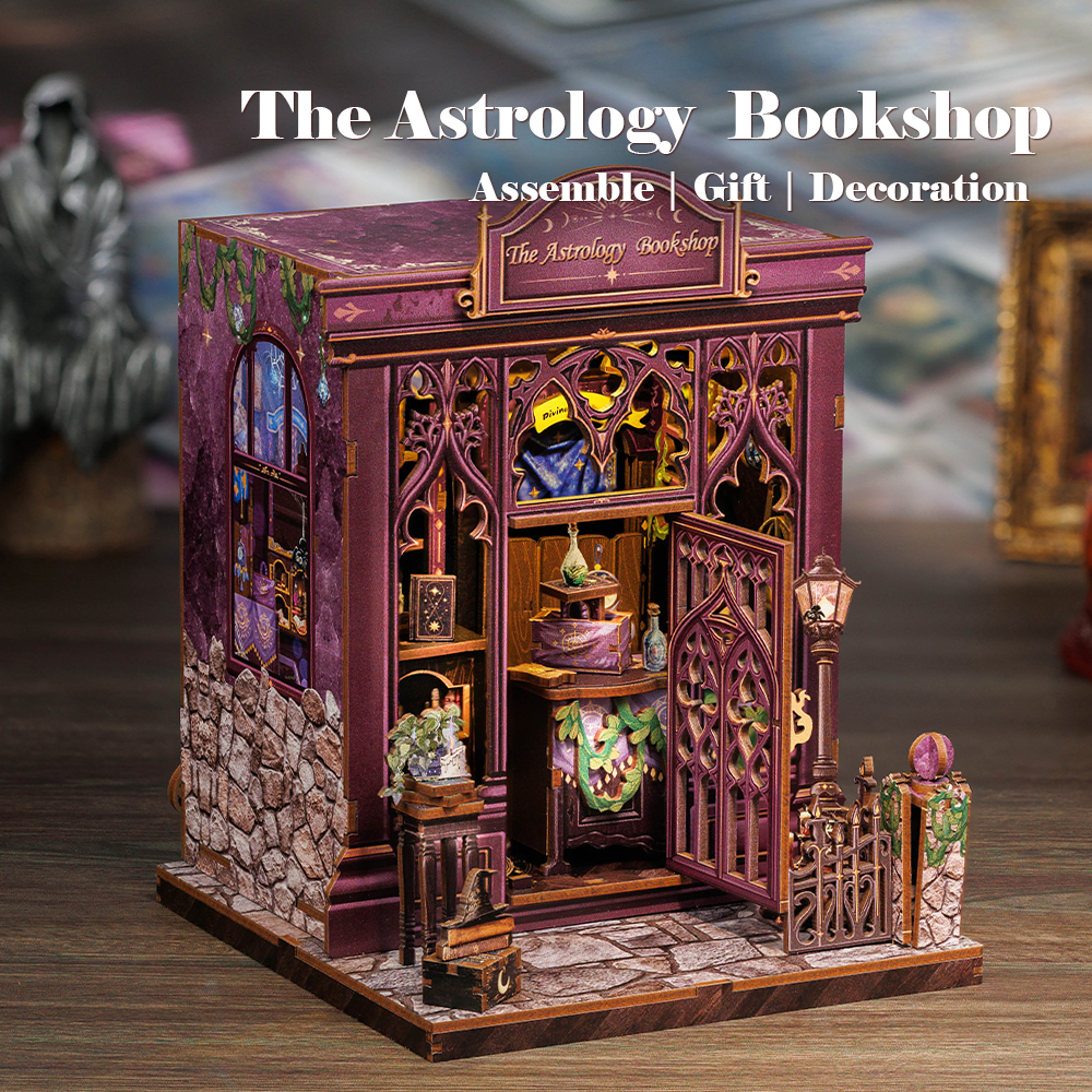 The Astrology Bookshop | CUTEBEE DIY Book Nook Kit |