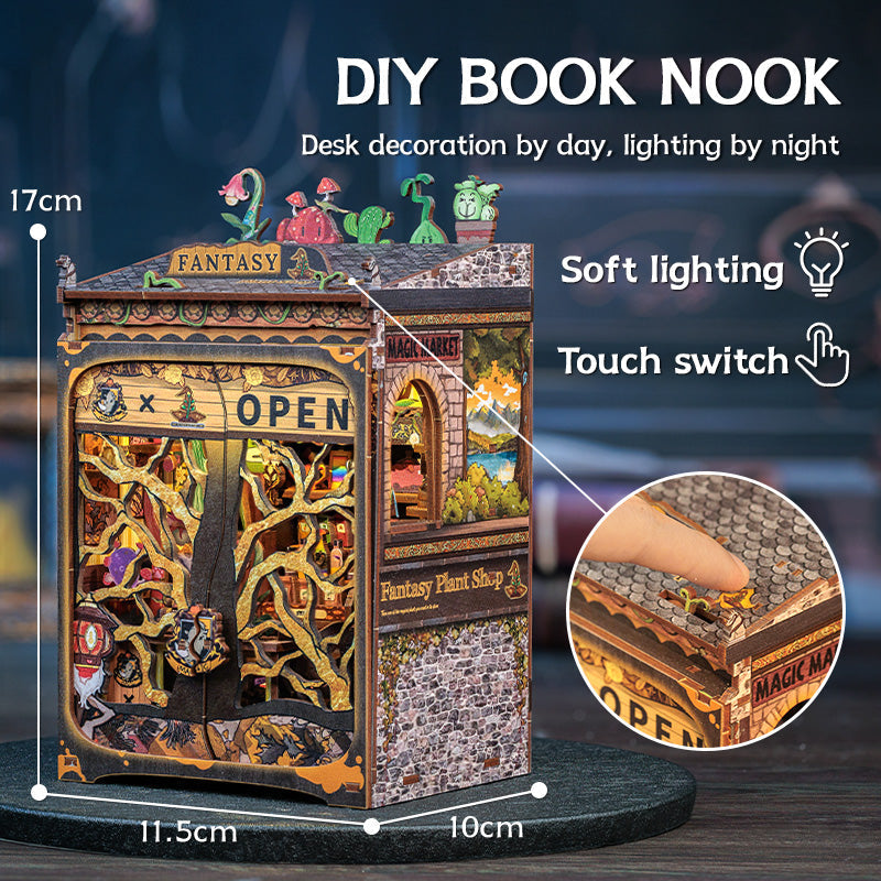 Fantacy Plant Shop | CUTEBEE DIY Book Nook Kit