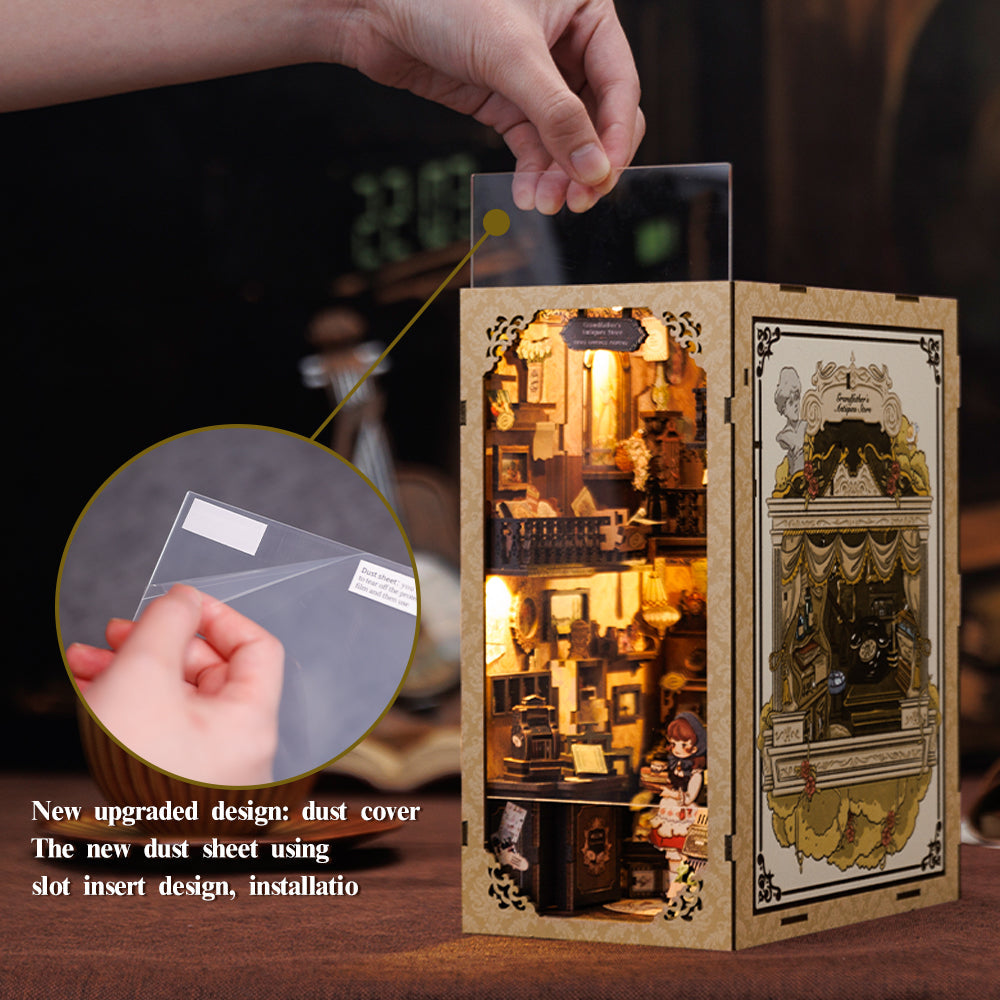 Grandfather’s Antique Store | CUTEBEE DIY Book Nook Kit