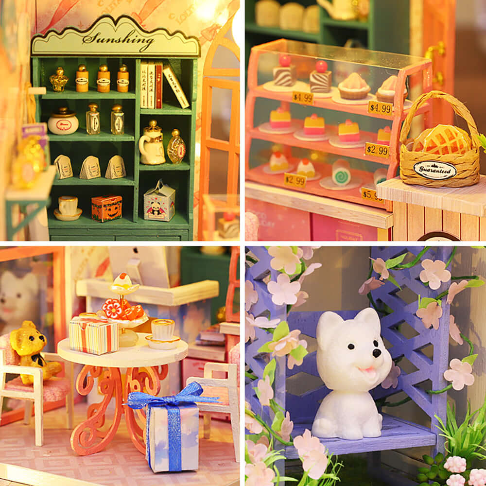 Story of Flowers | CUTEBEE 1:24 DIY Dollhouse Kit