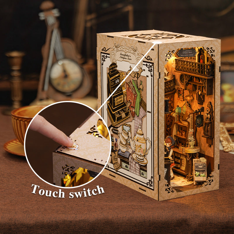 Grandfather’s Antique Store | CUTEBEE DIY Book Nook Kit