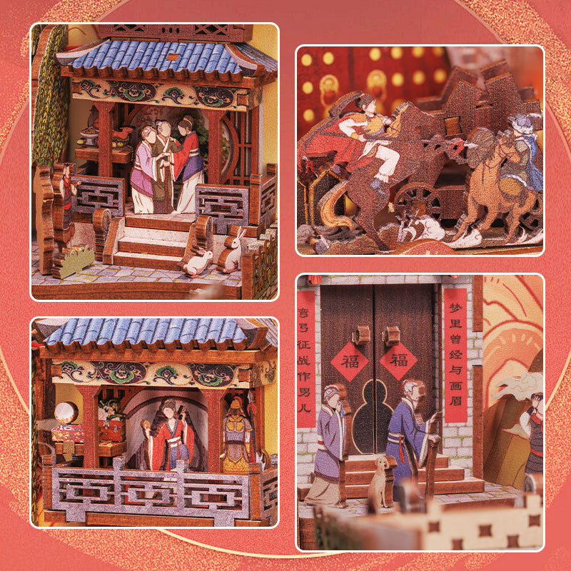 The Legend of Mulan | CUTEBEE DIY Book Nook Kit