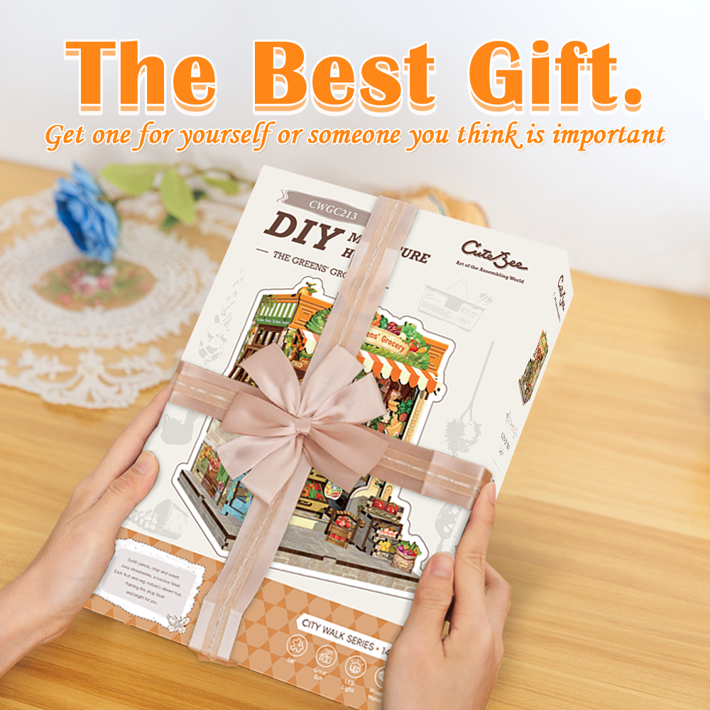 The Greens' Grocery | CUTEBEE DIY Miniature House