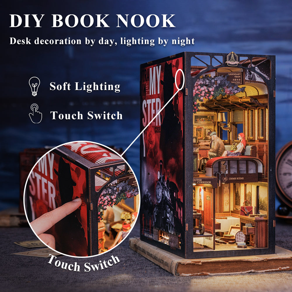 Train Mystery | CUTEBEE DIY Book Nook Kit