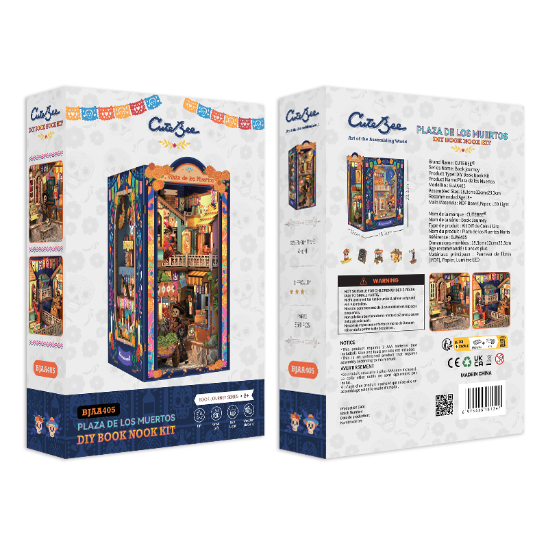 Plaza de los Muertos | CUTEBEE DIY Book Nook Kit