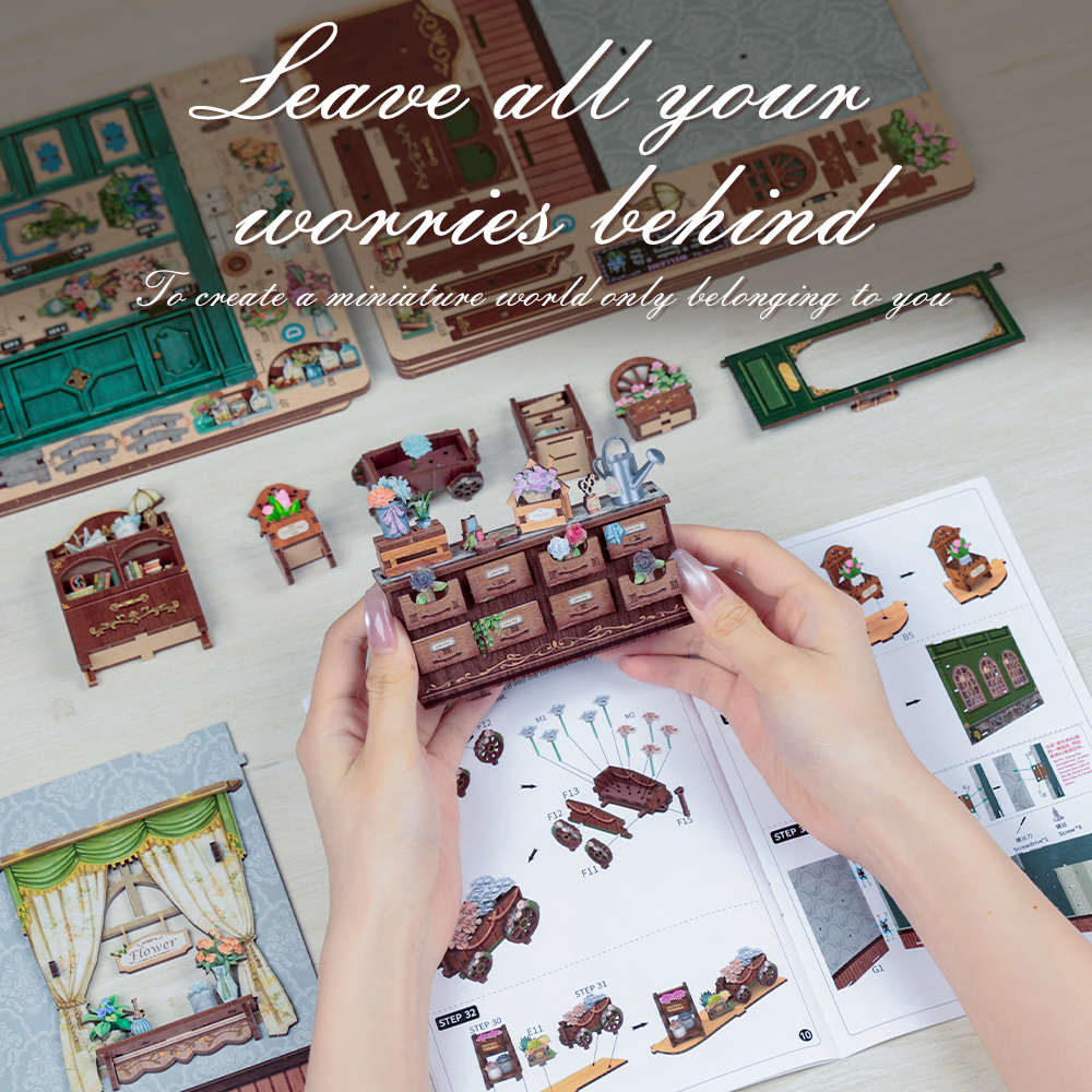Blossom Florists | CUTEBEE DIY Dollhouse Kit