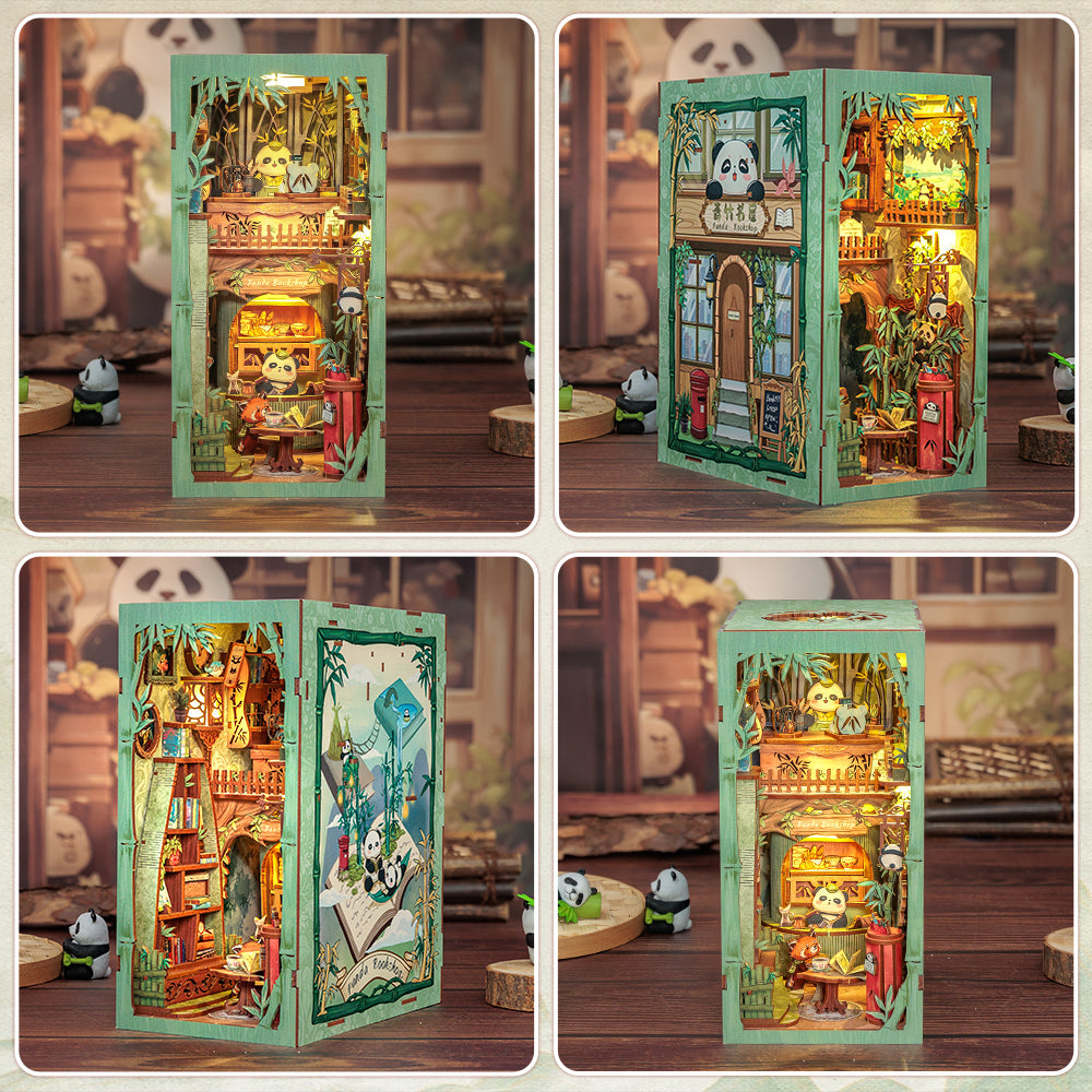 Panda Bookshop | CUTEBEE DIY Book Nook Kit