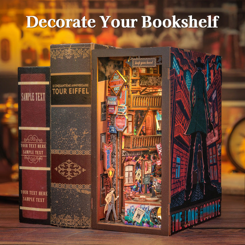 The Long Goodbye | CUTEBEE DIY Book Nook Kit