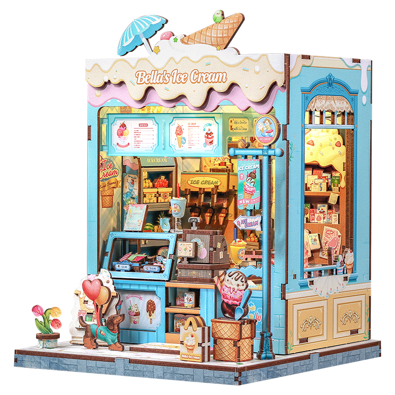 Bella's Ice Cream | CUTEBEE DIY Miniature House