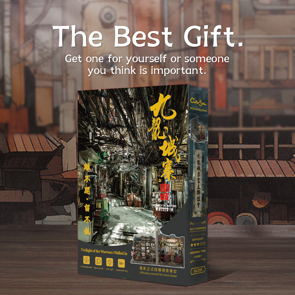 Twilight of the Warriors: Walled In | CUTEBEE DIY Book Nook Kit