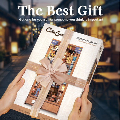 Tsutenkaku Ichiban Street | CUTEBEE DIY Book Nook Kit