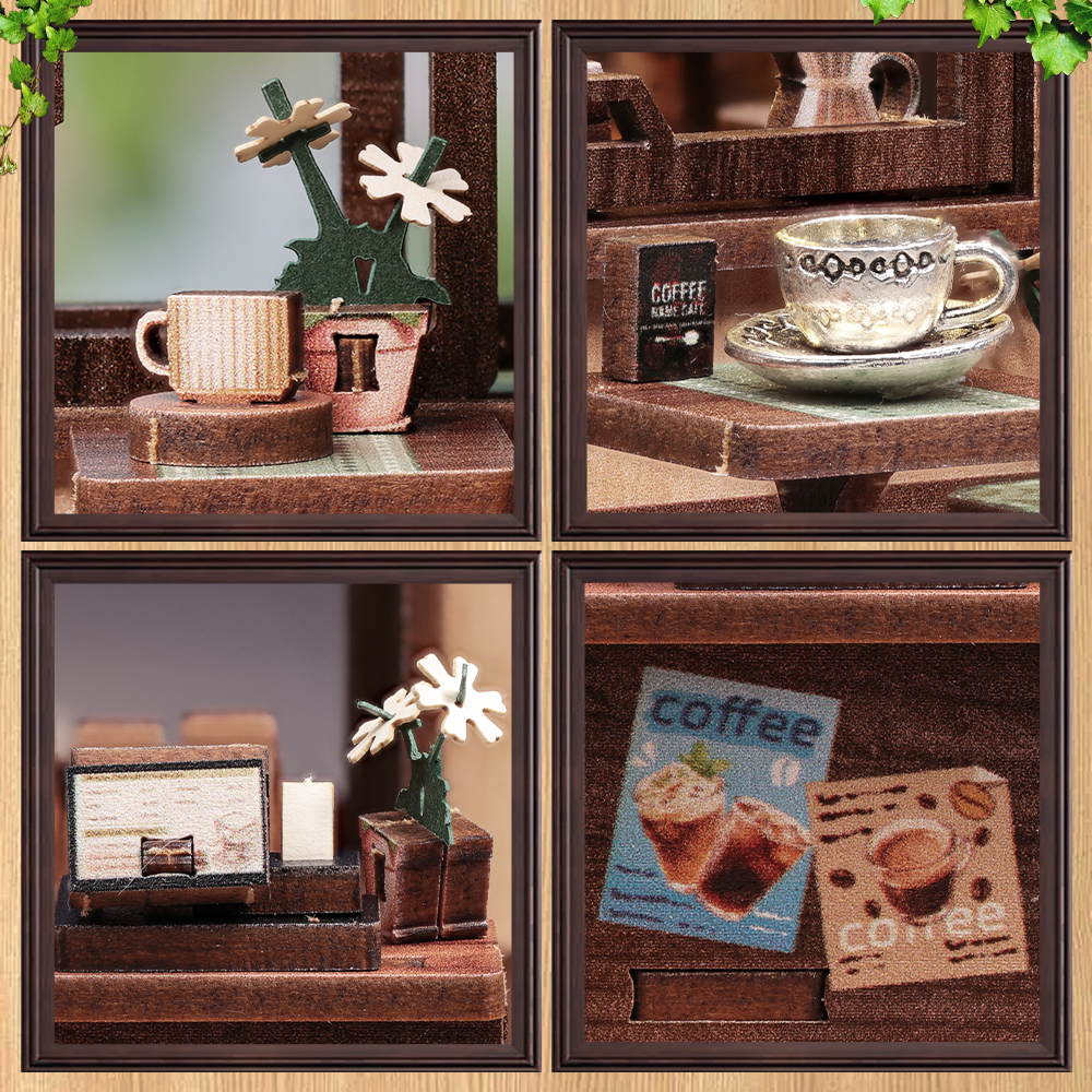 Kissa Coffee | CUTEBEE DIY Miniature House