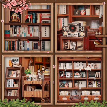 Antique bookery of Kyoto | CUTEBEE DIY Miniature House