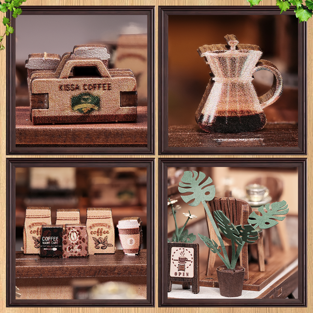 Kissa Coffee | CUTEBEE DIY Miniature House