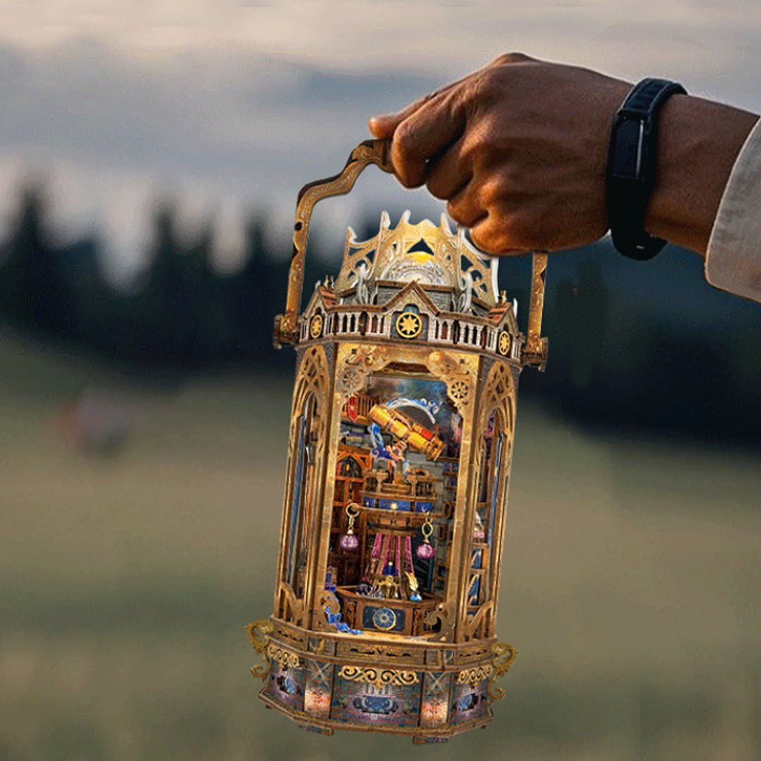 Lantern of Galaxy - 3D Wooden Puzzle - NookFan