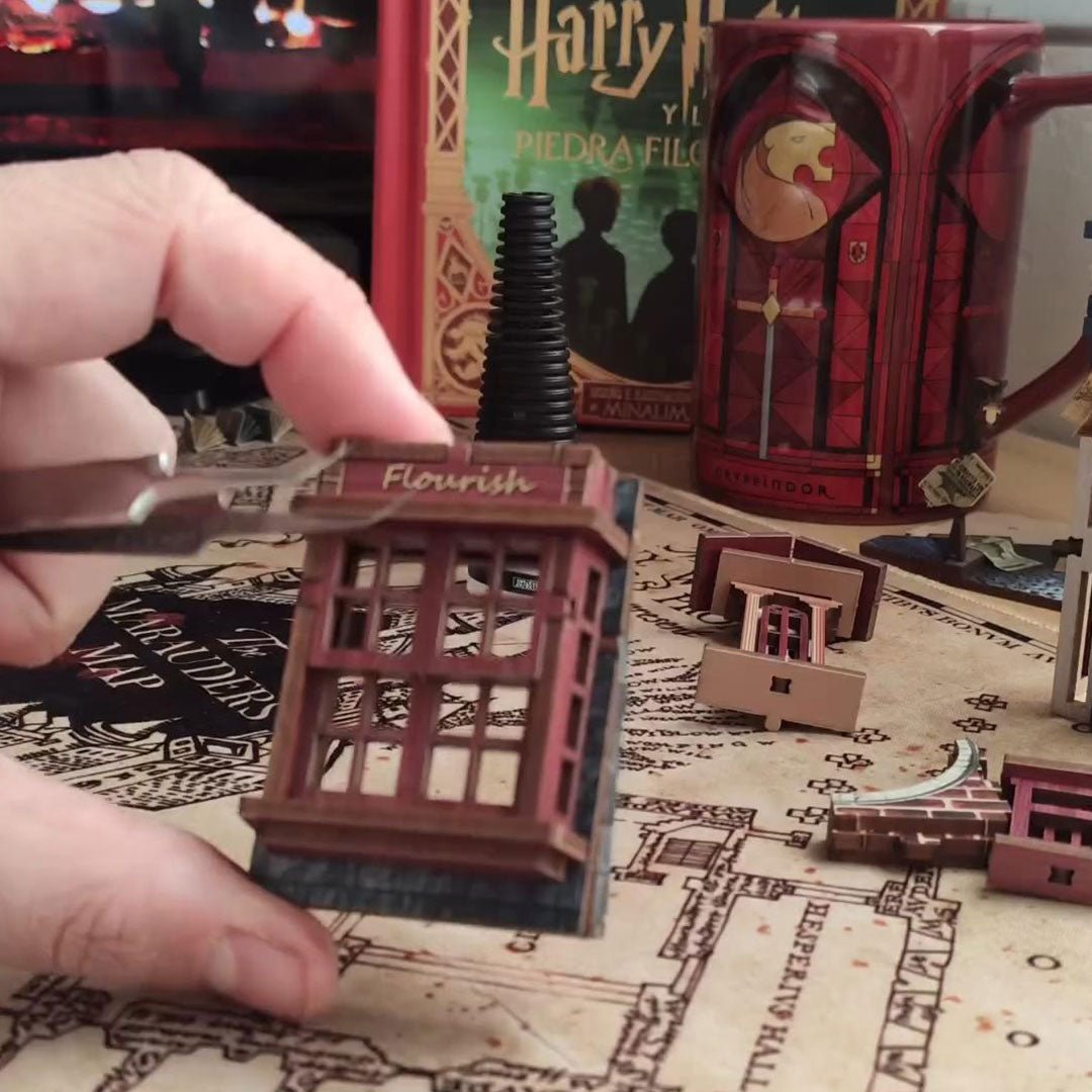 Magic Night Alley - DIY Book Nook Kit - NookFan