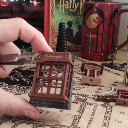 Magic Night Alley - DIY Book Nook Kit - NookFan