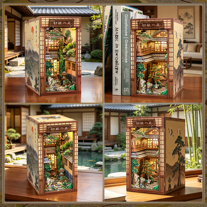 Serene Courtyard | CUTEBEE DIY Book Nook Kit