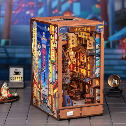 Tsutenkaku Ichiban Street | CUTEBEE DIY Book Nook Kit