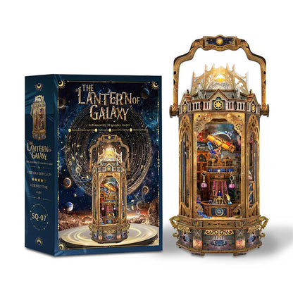 Lantern of Galaxy - 3D Wooden Puzzle - NookFan