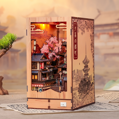 Twilight Sakura Path | CUTEBEE DIY Book Nook Kit