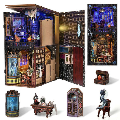 Chamber of Exotic Beasts - DIY Book Nook Kit - NookFan