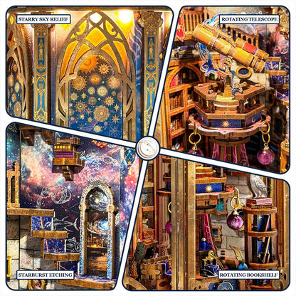 Lantern of Galaxy - 3D Wooden Puzzle - NookFan