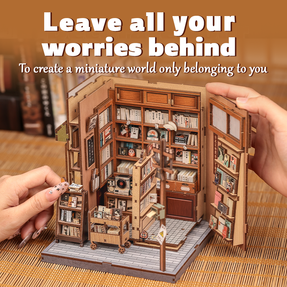 Antique bookery of Kyoto | CUTEBEE DIY Miniature House