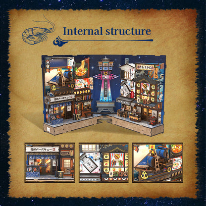 Tsutenkaku Ichiban Street | CUTEBEE DIY Book Nook Kit