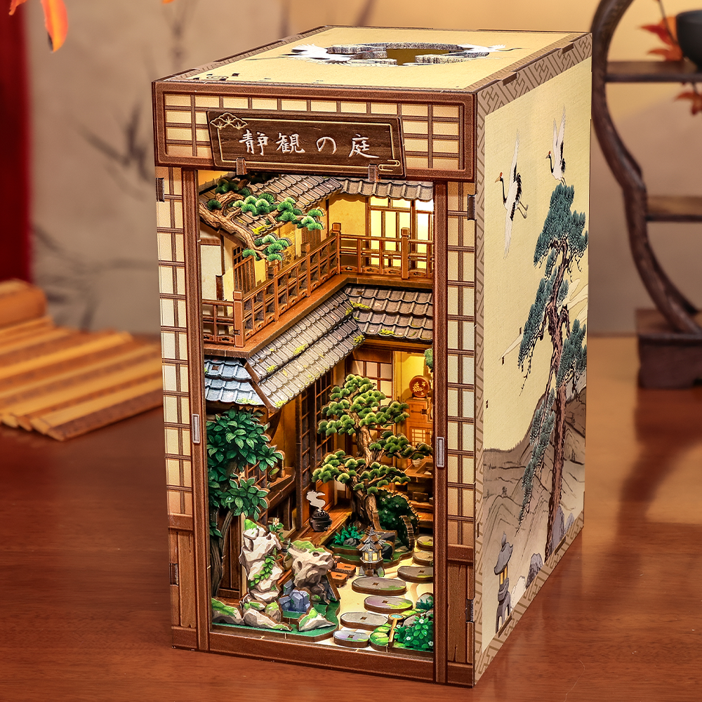 Serene Courtyard | CUTEBEE DIY Book Nook Kit