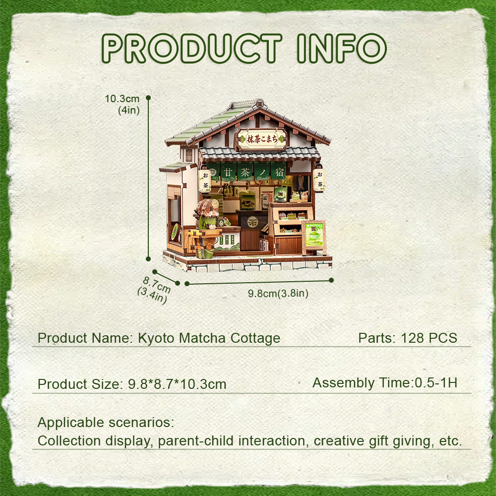 Kyoto Matcha Cottage | CUTEBEE Mini Store Series